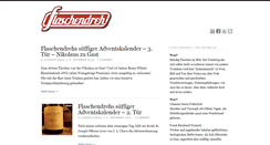 Desktop Screenshot of flaschendreh.com