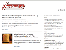 Tablet Screenshot of flaschendreh.com